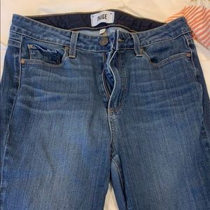 Paige High Rise Hoxton Skinny Jeans